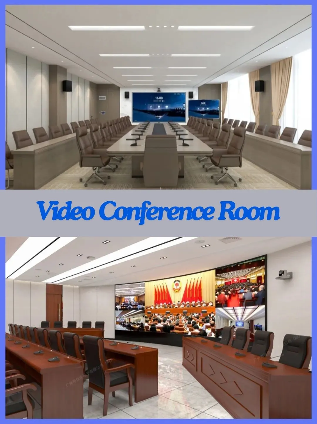 Remote Video Conference Room